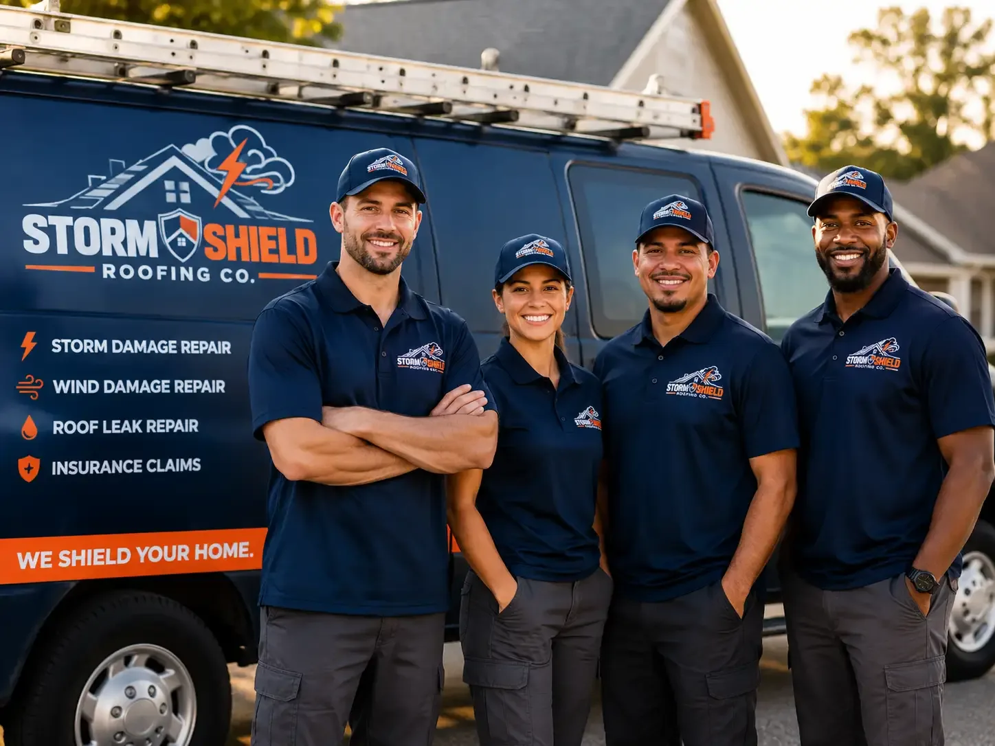Storm Damage Roof Repair company in Hilliards, PA