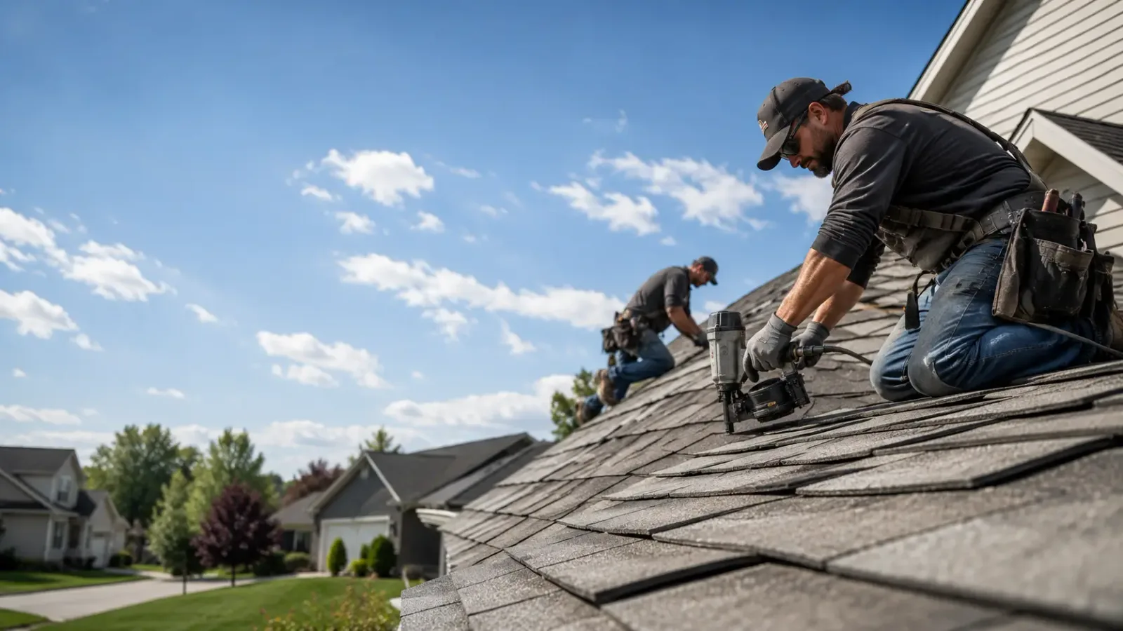 Storm Damage Roof Repair in Hilliards, PA near me